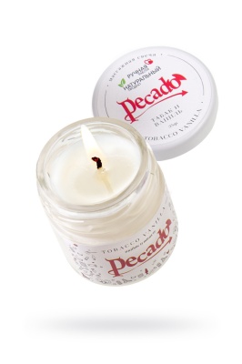 Массажная свеча Pecado Tobacco Vanilla - Табак и ваниль