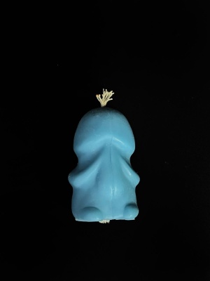 Ароматическая свеча в виде маленького пениса - аромат шоколада