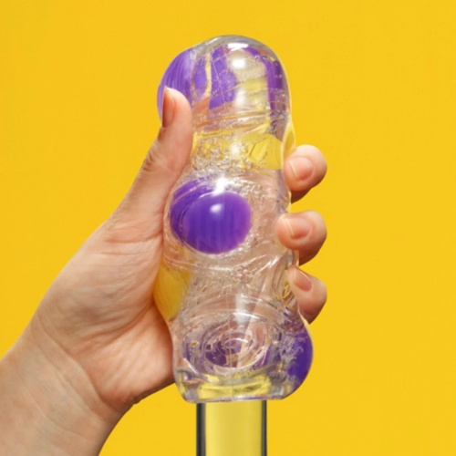 Tenga Bobble Magic Marbles – мастурбатор с интенсивным рельефом и шариками