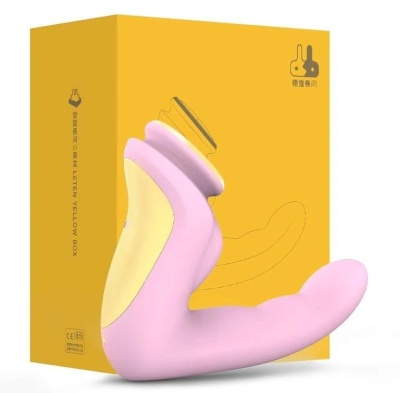 Вибратор с подогревом и ротацией Finger Vibrator от Leten