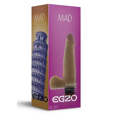 Вибратор реалистик из кибер кожи EGZO