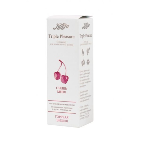 Интимный эликсир 4в1 Triple Pleasure - Горячая вишня