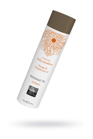 Массажное ароматическое масло для тела Extase - аромат апельсина и сандалового масла