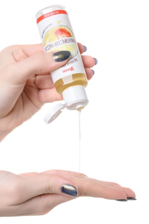 Масло для массажа Yovee с ароматом клубники и шампанского