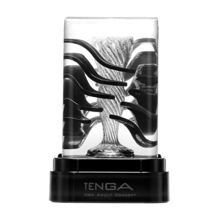 Tenga Crysta Leaf - прозрачный мастурбатор с интенсивным рельефом