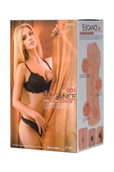 Реалистичный мастурбатор вагина KOKOS ELEGANCE.001