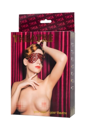 Маска на глаза из материала с 3D эффектом Toyfa Theatre