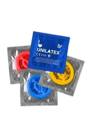 Ароматизированные презервативы Unilatex Multifruits