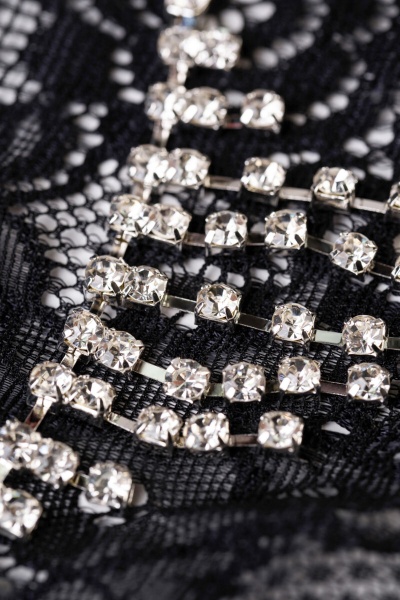 Классические стринги со стразами Belinda