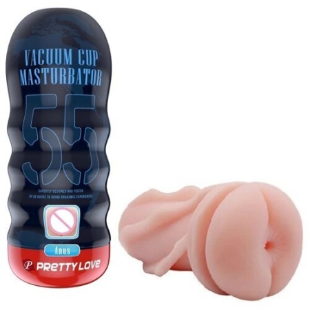 Мастурбатор - анус в тубе Vacuum Cup Masturbator