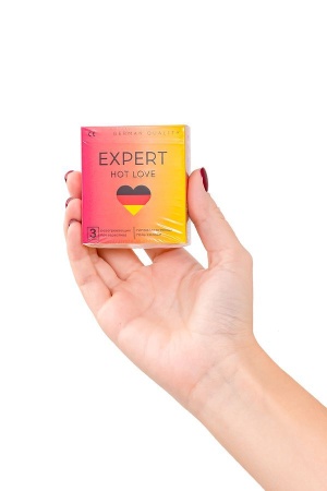 Презервативы с разогревающим эффектом Expert - Hot Love