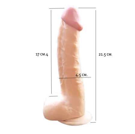 Реалистичный фаллоимитатор с вибрацией и ротацией Jack's penis