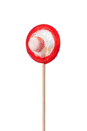 Леденец в виде презерватива "На случай важных переговоров" - вкус амаретто