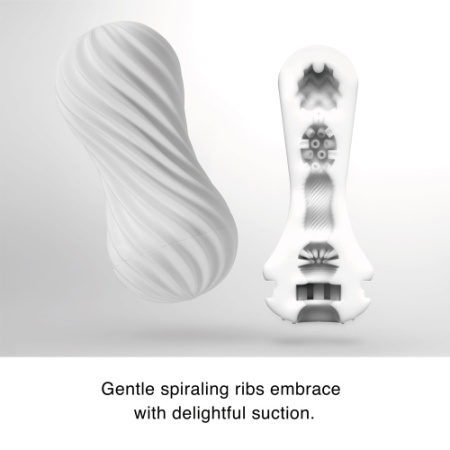 Tenga Flex Silky White - мужская игрушка мастурбатор