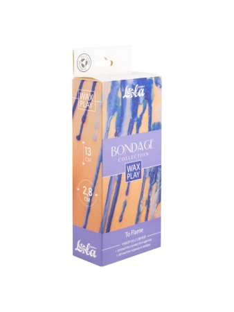 To Flame up - набор из двух БДСМ свечей из коллекции Wax Play (55-60 и 65-70 градусов)