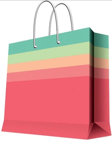 Пакет подарочны (средний)