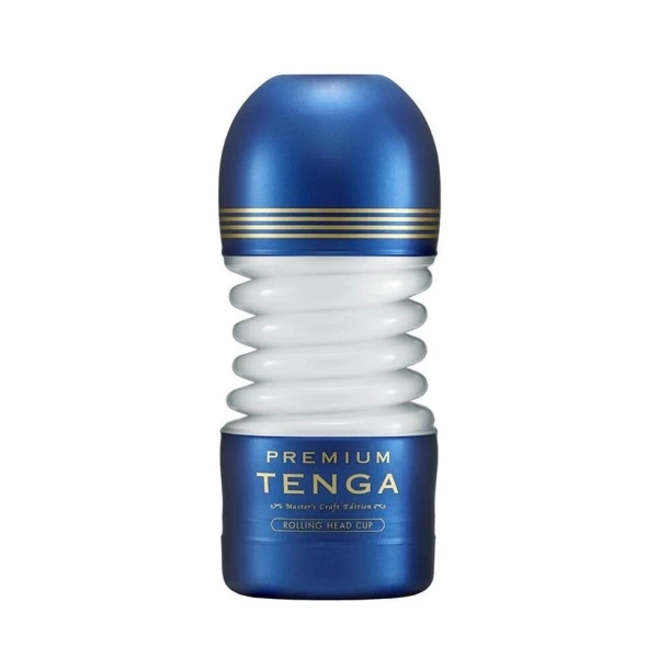 Tenga Premium Rolling Head Cup - мастурбатор с подвижной головкой и вакуумом