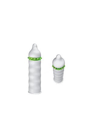 Презерватив с шариками Luxe Exclusive - Заводной искуситель