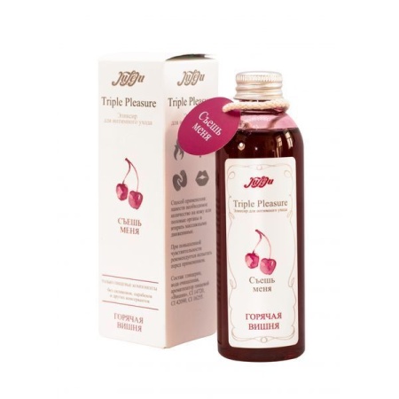 Интимный эликсир 4в1 Triple Pleasure - Горячая вишня