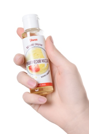 Масло для массажа Yovee с ароматом клубники и шампанского