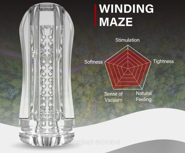Мастурбатор - имитатор орального секса Drywell Maze