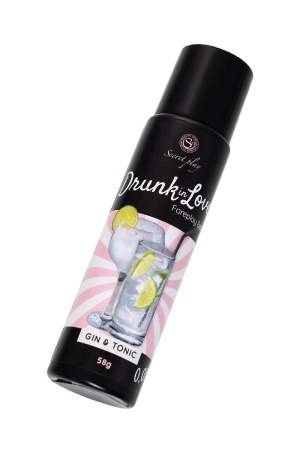 Съедобный массажный гель для сосков и интимных зон Secret Play - вкус джин тоника