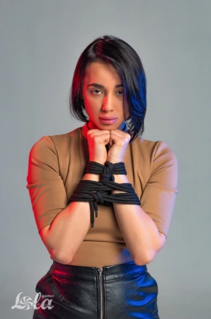 Веревка для шибари Party Hard Do Not Disturb (5 метров) черная