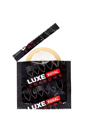 Презервативы с анестетиком (продлевающие) LUXE ROYAL Long Love
