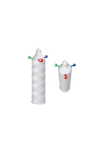 Презерватив с шариками Luxe Exclusive - Молитва Девственницы