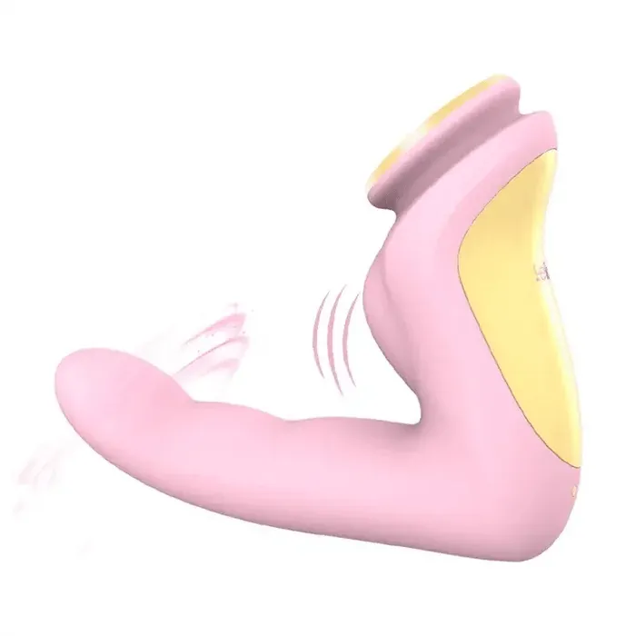 Вибратор с подогревом и ротацией Finger Vibrator от Leten