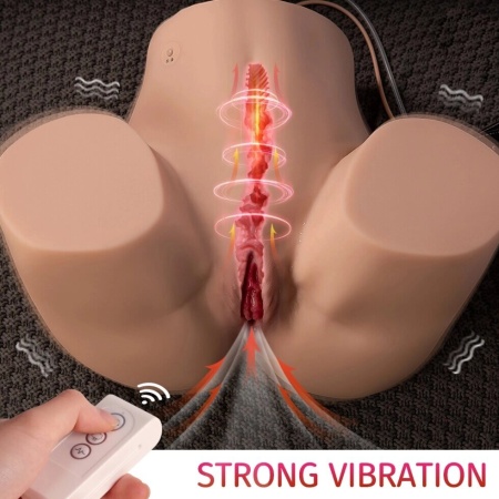 Мастурбатор торс с функцией вибрации и всасывания Nlonely 2