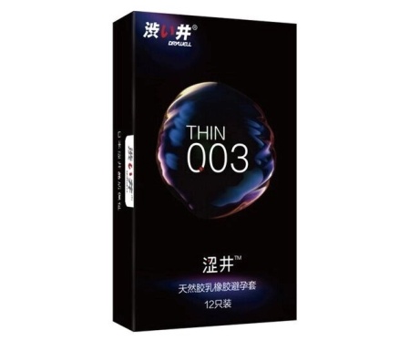 Японские ультратонкие презервативы Drywell 0,03