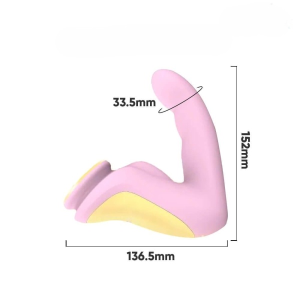 Вибратор с подогревом и ротацией Finger Vibrator от Leten