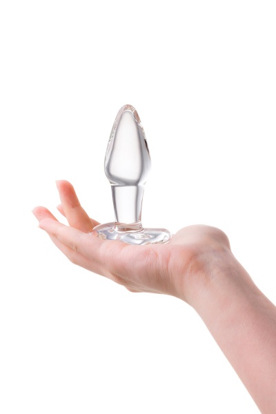 Анальная втулка из стекла Sexus Glass