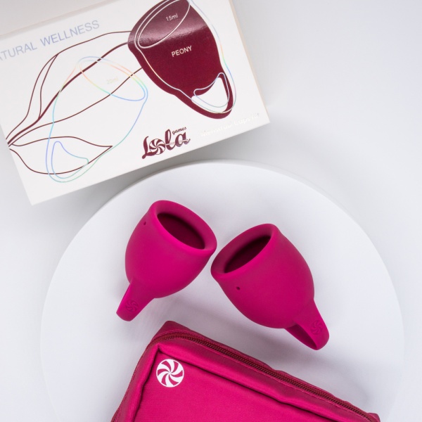 Набор менструальных чаш Natural Wellness (2 штуки - 15 и 20 мл)