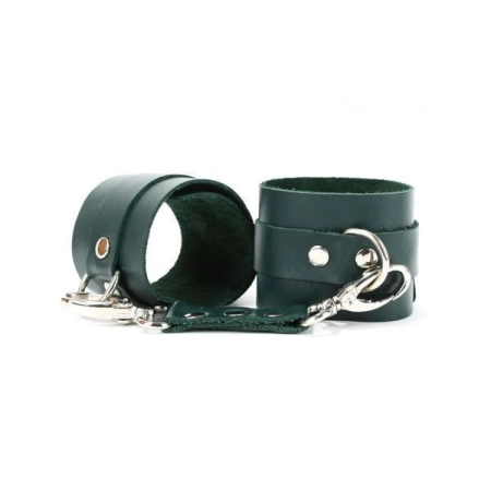 Наручники из натуральной кожи LADY'S ARSENAL