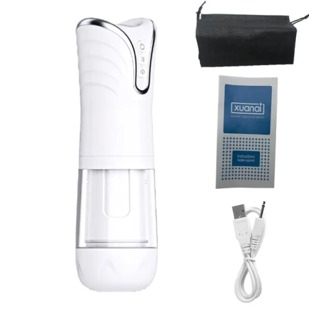 Автоматический мастурбатор с вибрацией и фрикциями