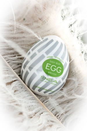 Tenga egg III – яйцо мастурбатор тенга, рельеф Brush