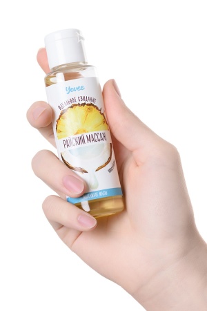 Массажное масло Yovee - аромат кокоса и ананаса