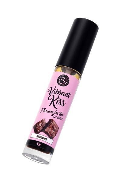 Возбуждающий блеск для губ - вкус Шоколадного печенья
