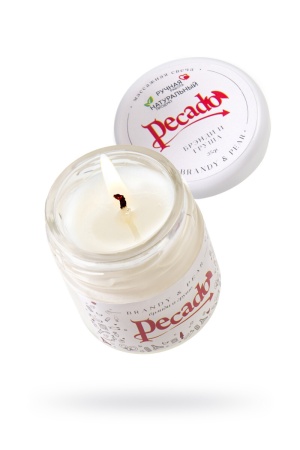 Массажная свеча Pecado Brandy&Pear - аромат бренди и груши