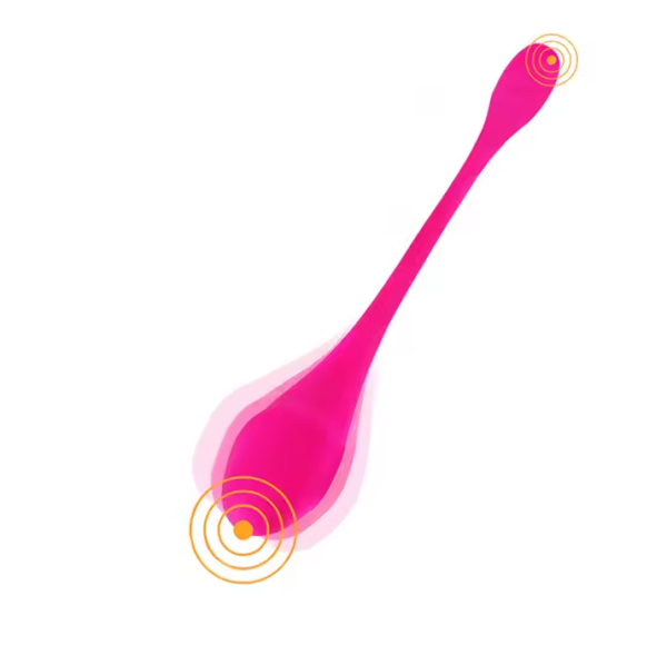 Виброяйцо с дистанционным управлением на приложении 