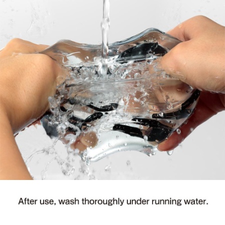 Tenga Crysta Leaf - прозрачный мастурбатор с интенсивным рельефом