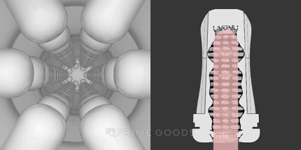 Мастурбатор - имитатор орального секса Drywell Maze
