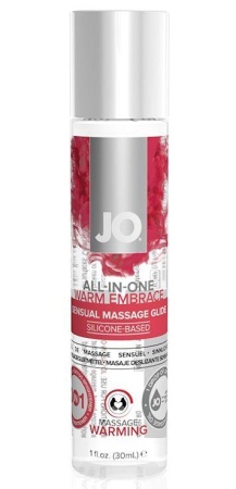 Массажный гель на силиконовой основе с согревающим эффектом All-In-One Warm Emdrace