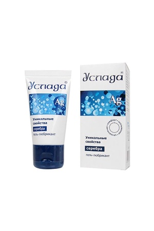 Лубрикант на водной основе "Услада" с уникальными свойствами серебра