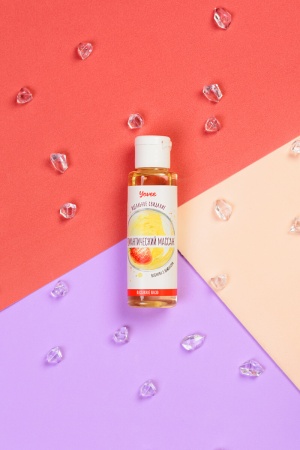 Масло для массажа Yovee с ароматом клубники и шампанского