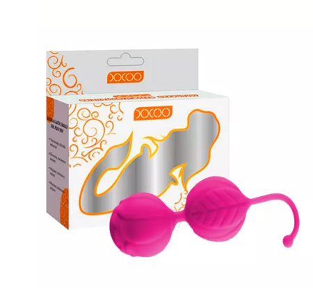 Вагинальные шарики XXOO (Docoo) розовые