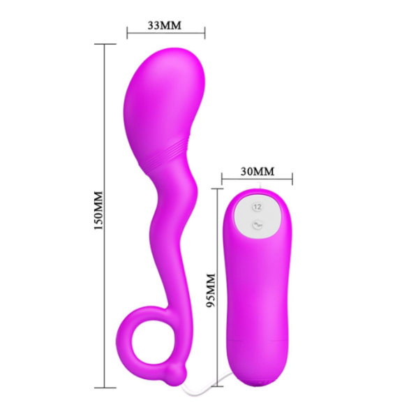 Виброяйцо с пультом на проводе 