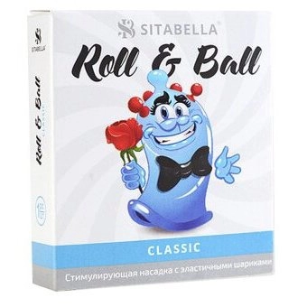 Стимулирующая насадка Sitabella Roll & Ball с шариками Классические